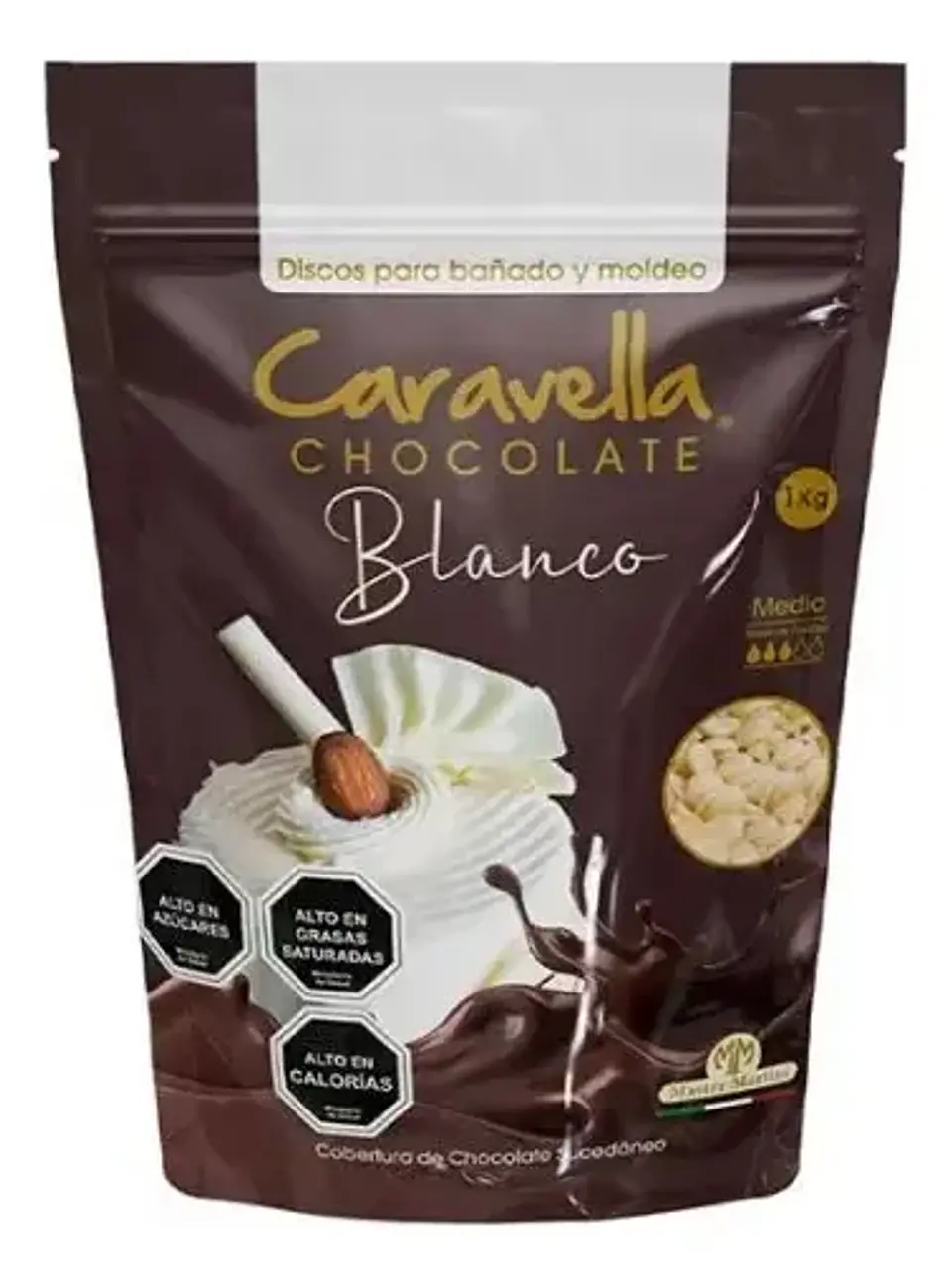Caravella Cobertura y Molde Chocolate - 1KG 1