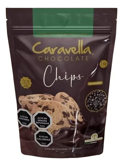 Cobertura Chip De Chocolate Sucedaneo Semi Amargo 1kg