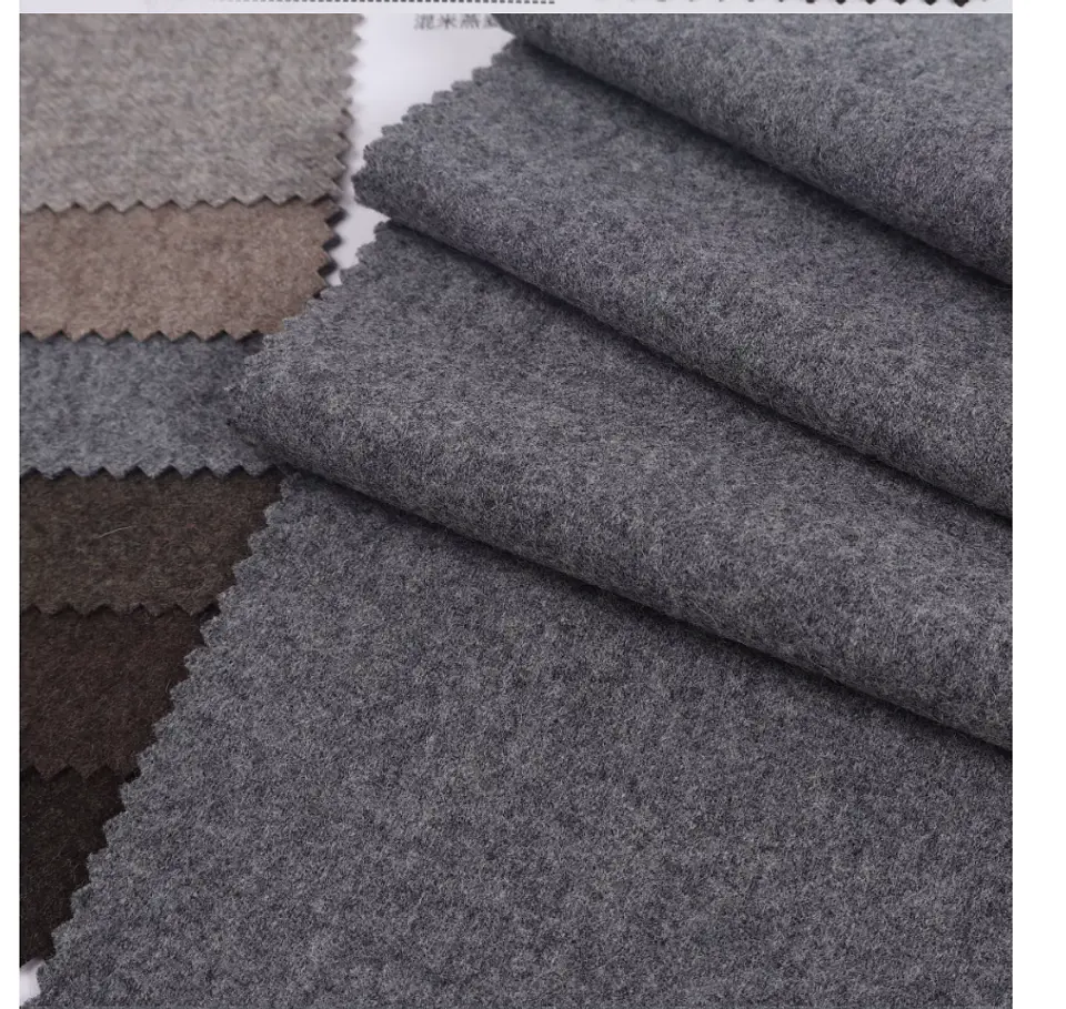 Tela Lana Peinada 850 GSM | 30% Lana 20% Cachemira 50% Poliéster 1