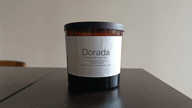 Vela Perfumada Dorada® 4