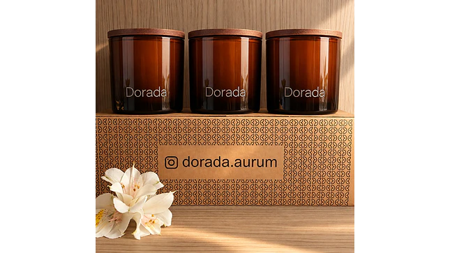 Box Regalo con 3 Velas Perfumadas 1