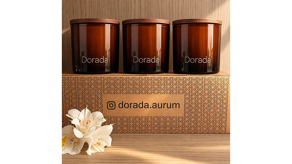 Box Regalo con 3 Velas Perfumadas 1