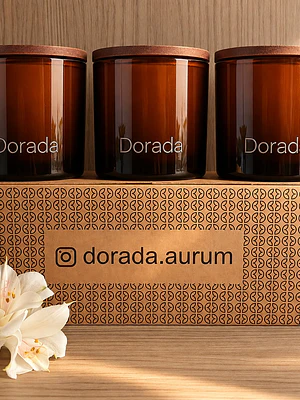 Box Regalo con 3 Velas Perfumadas