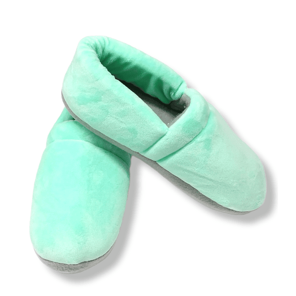 Pantuflas Zapato Confort Verde Menta 2