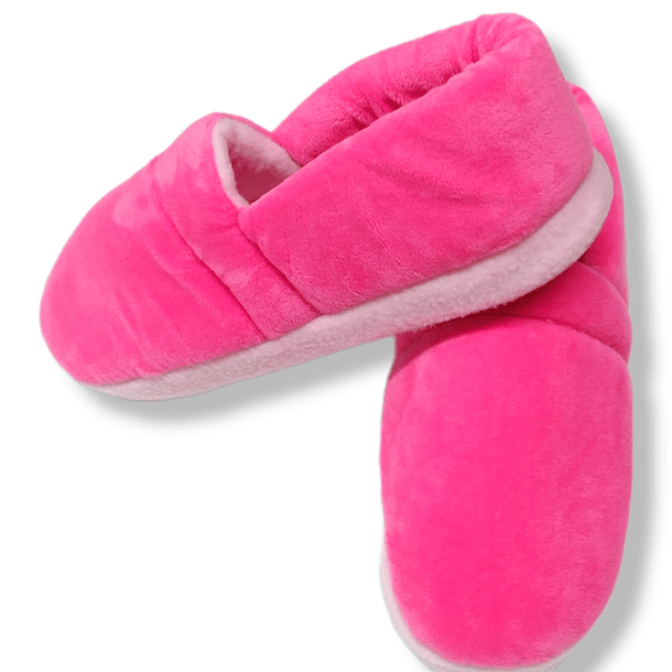 Pantuflas Zapato Confort Fucsia 2