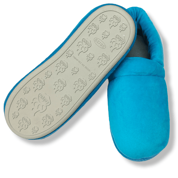 Pantuflas Zapato Confort Azul 3