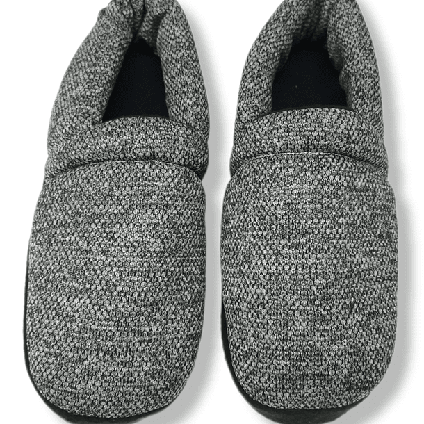 Pantuflas Zapato Confort Jaspe Gris oscuro 1