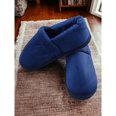Pantuflas Zapato Clasic Azul Oscuro