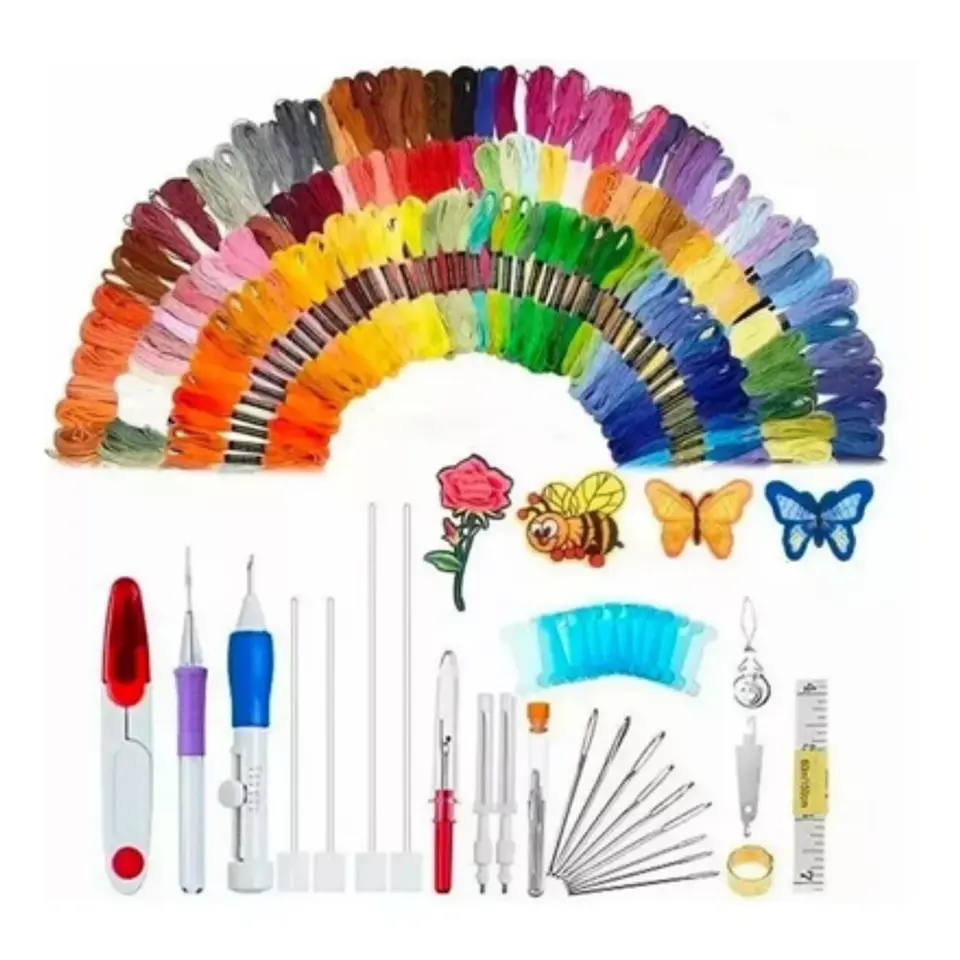 Aguja Mágica para bordar kit 1