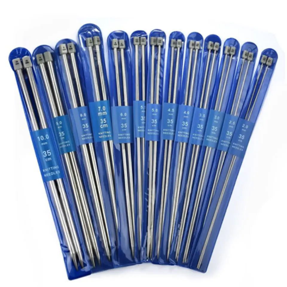 Juego Palillos Metálicos Acero 9 Pares 1