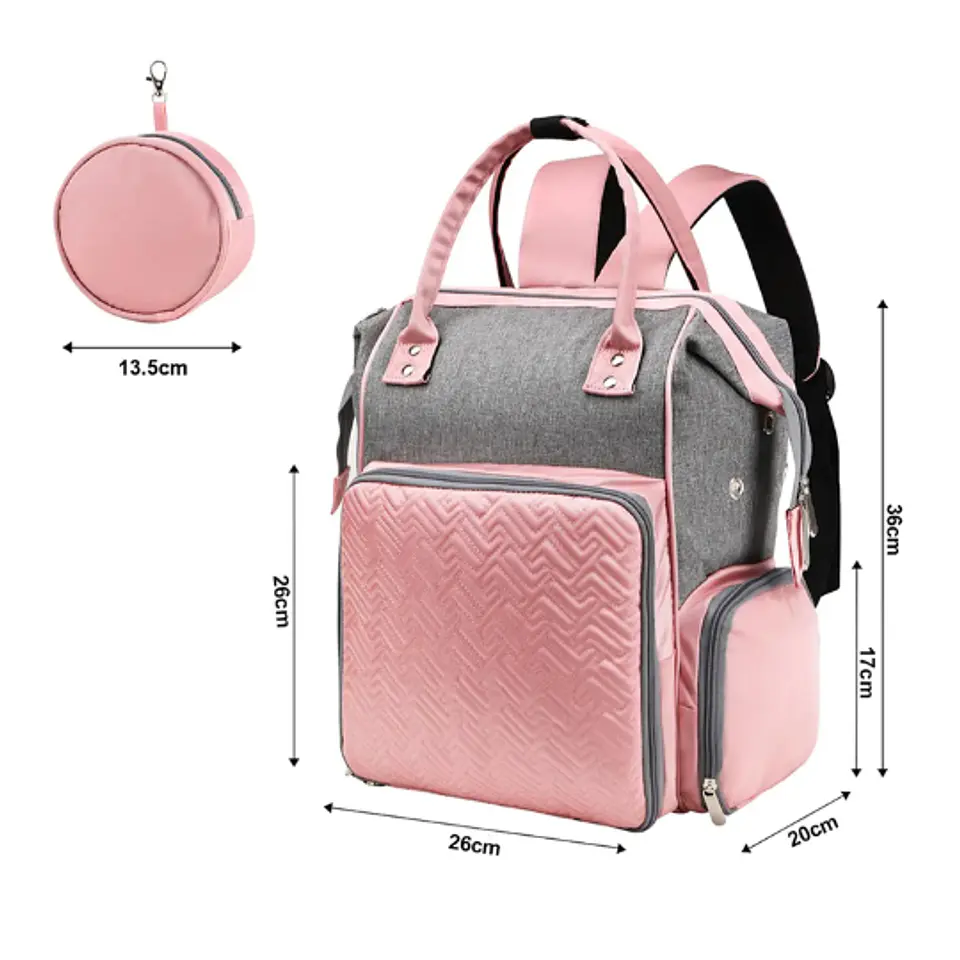 Mochila para Tejedoras Rosa 5