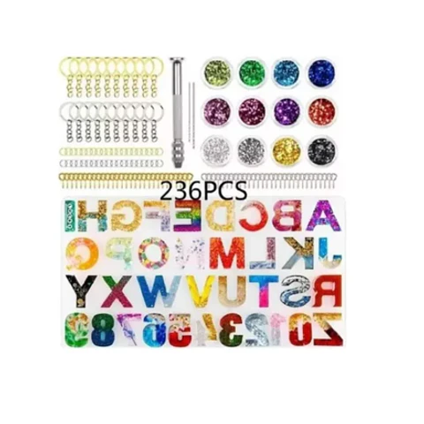 Moldes de silicona para Resina Abecedario