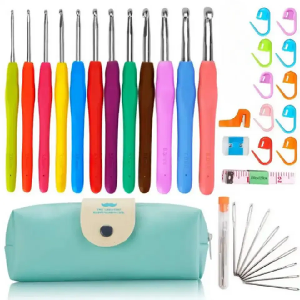 Set crochet iniciación 35 piezas 3