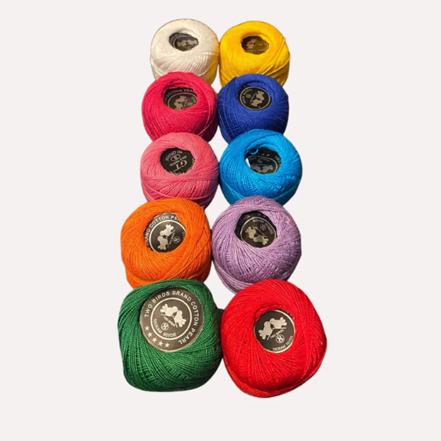 Hilo Perle 10 colores  4