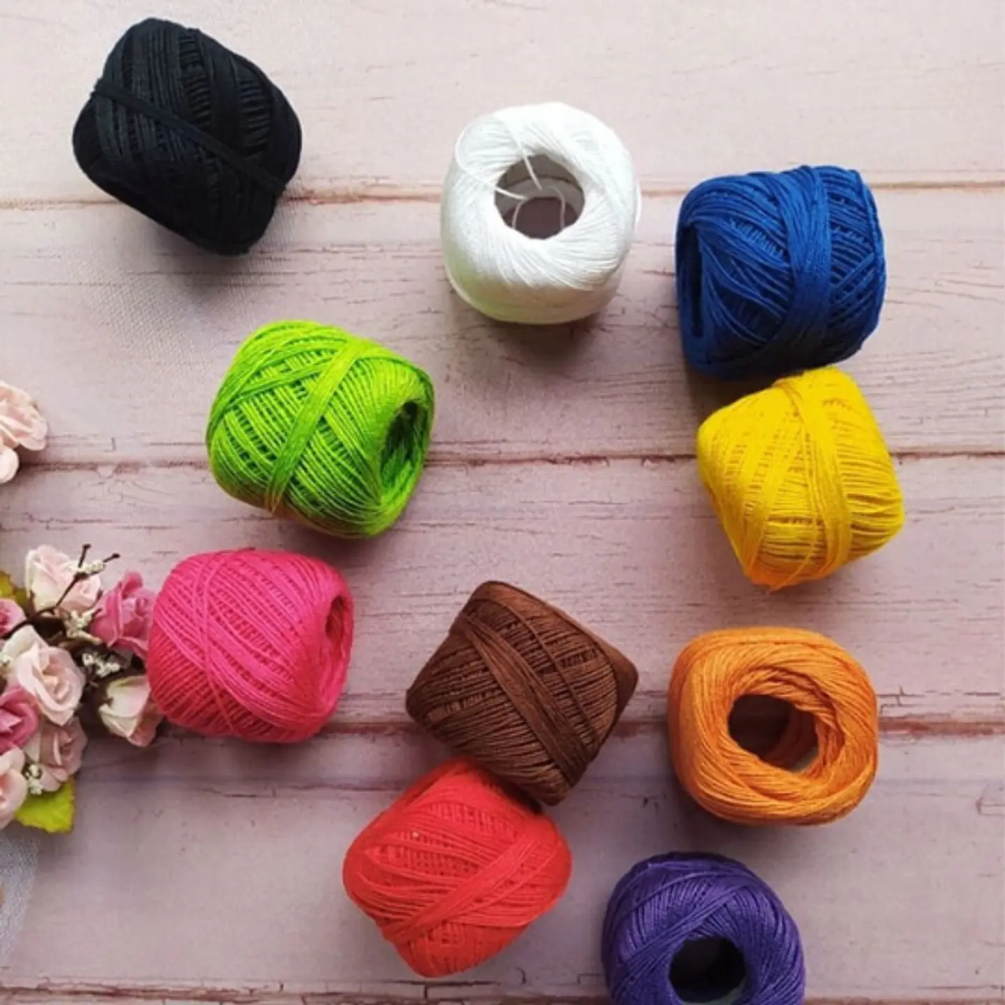 Hilo Perle 10 colores  2