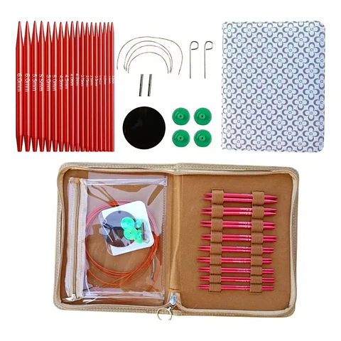 Set Palillos Circulares Intercambiables