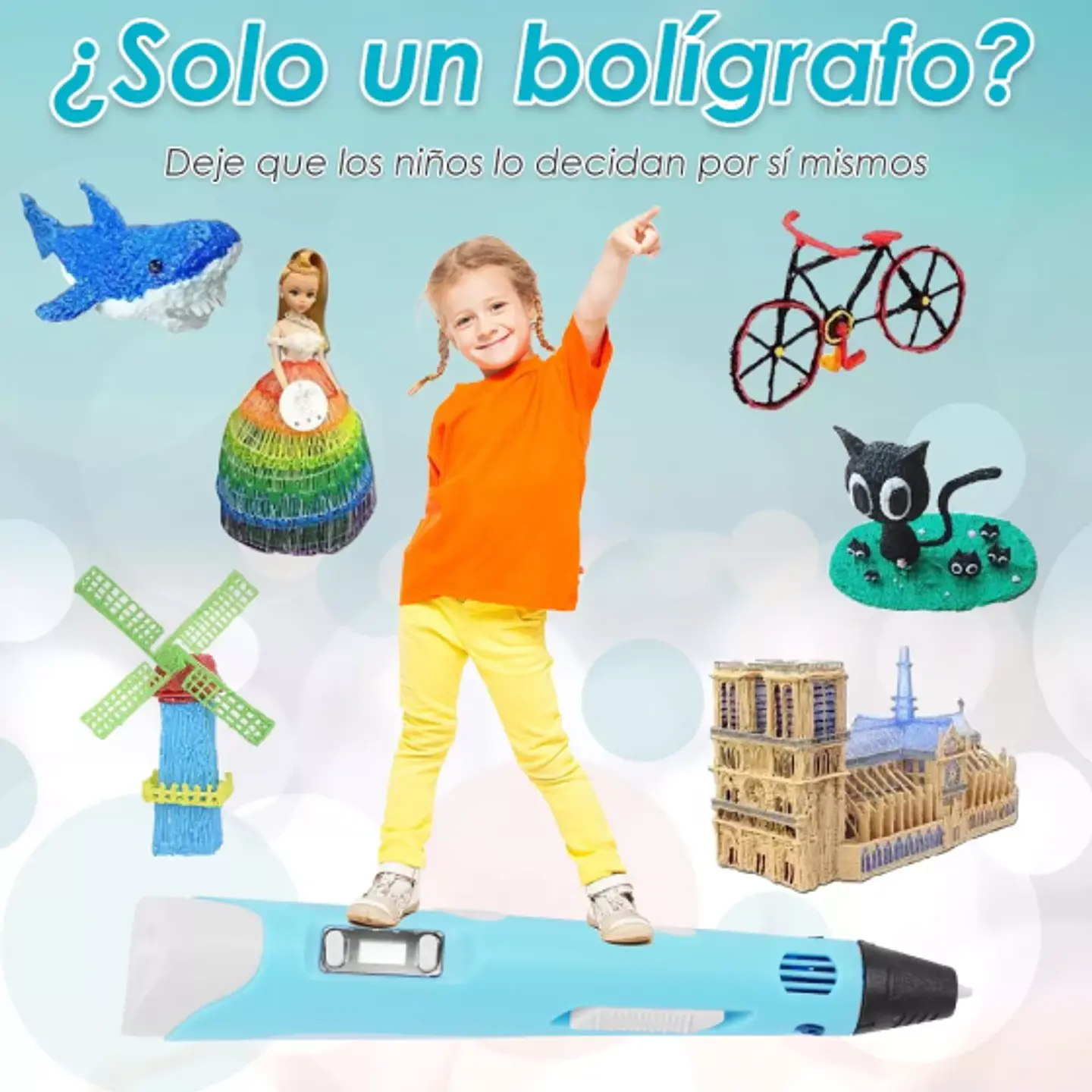 Lapiz Impresora 3d Mas Filamentos 2