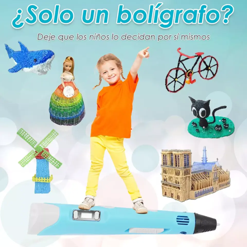 Lapiz Impresora 3d Mas Filamentos 2