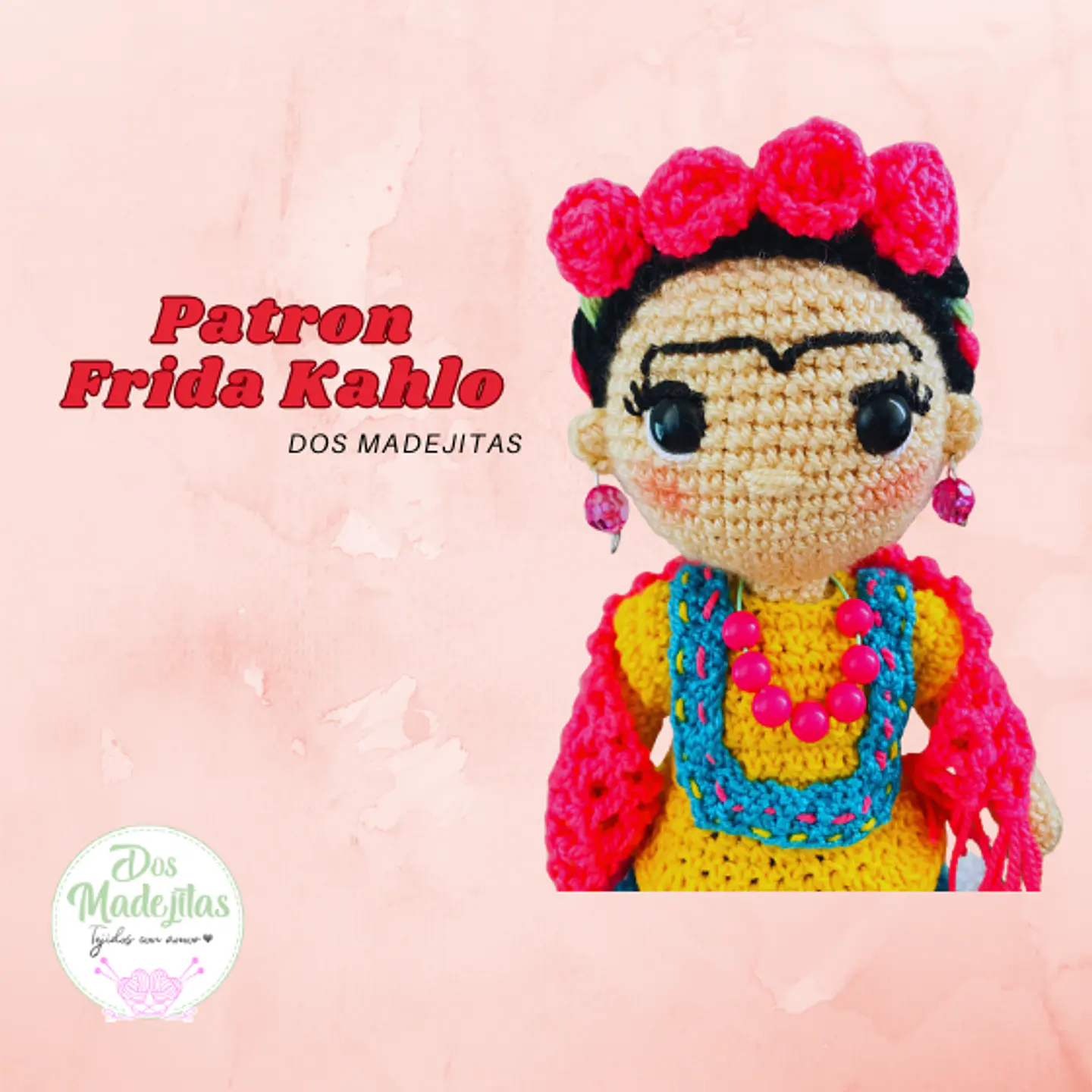 Patrón Frida Kahlo 2