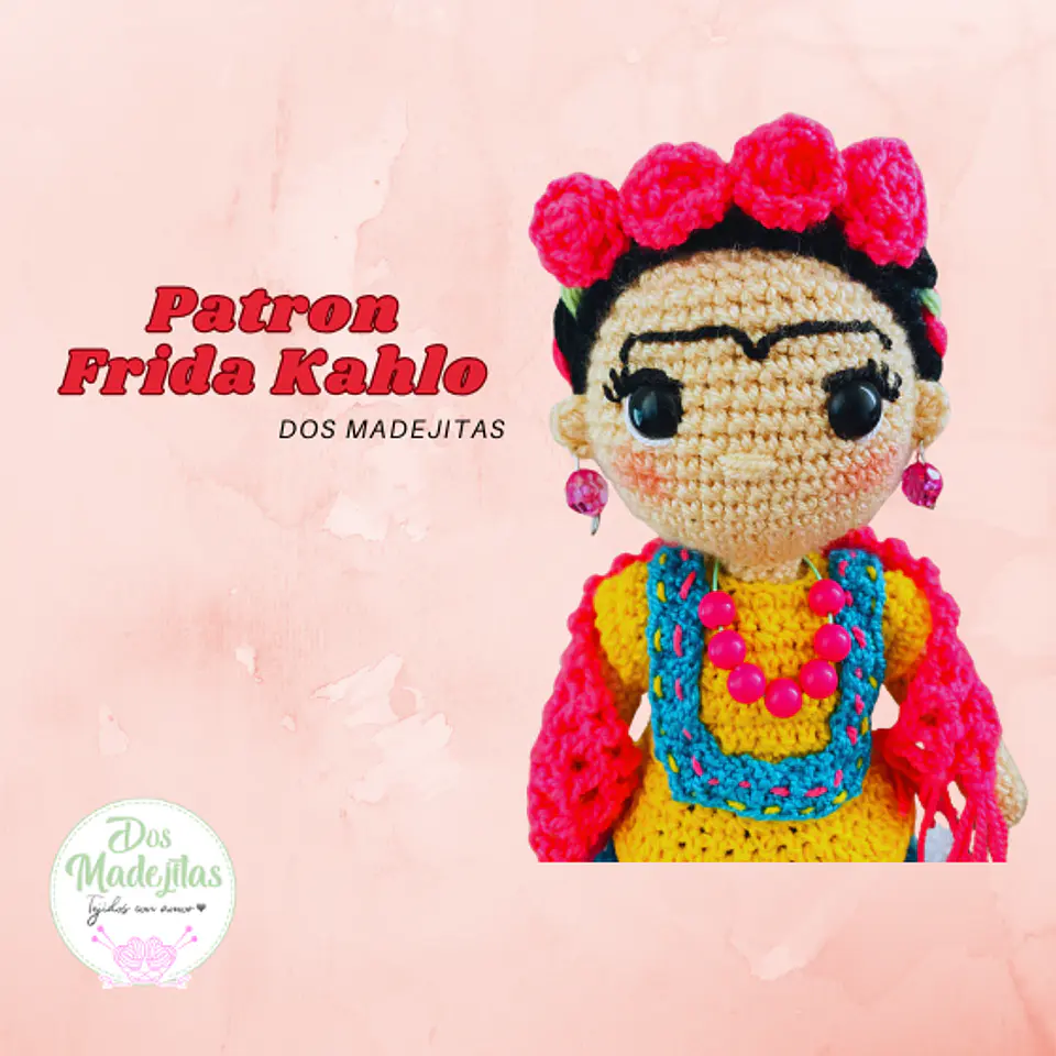 Patrón Frida Kahlo 2