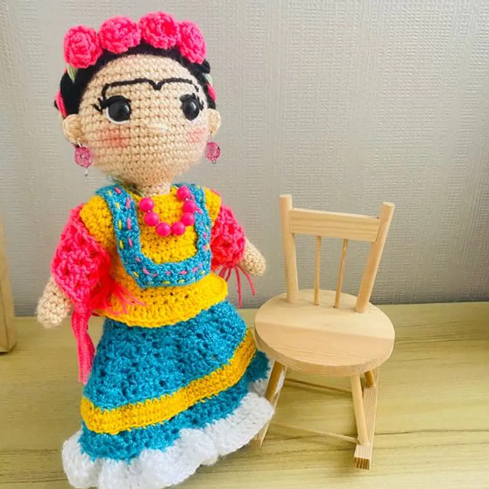 Amigurumis Frida Kahlo  4