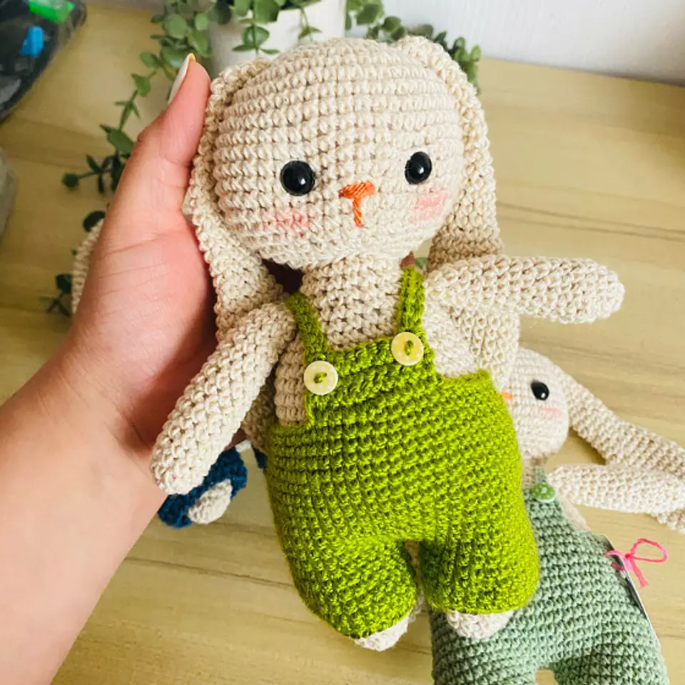 Conejito Amigurumi 20cm 4