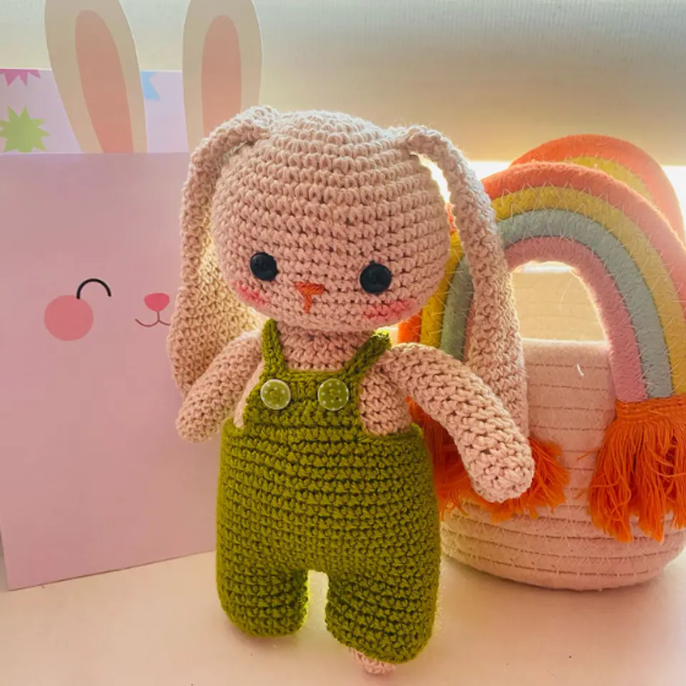 Conejito Amigurumi 20cm 5