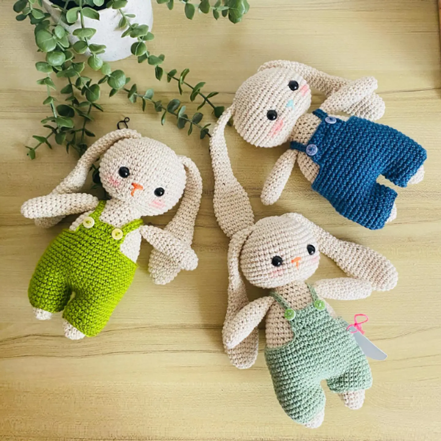 Conejito Amigurumi 20cm 1