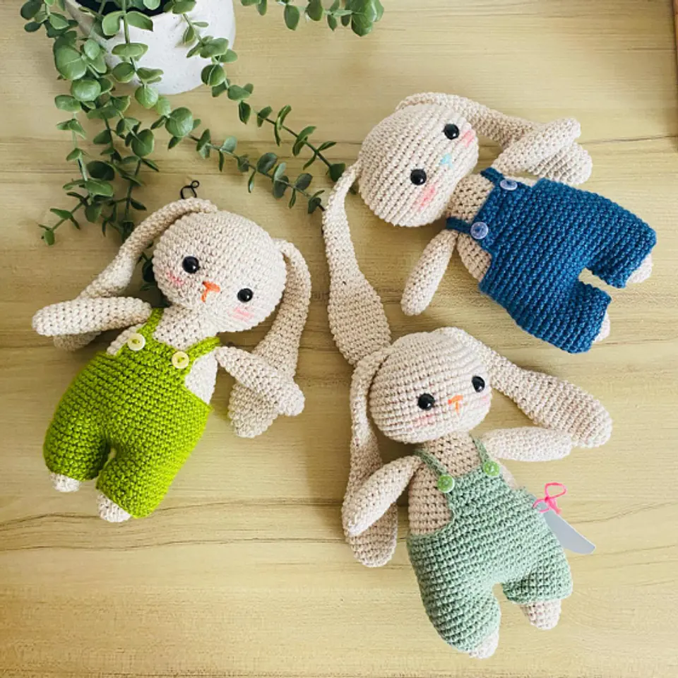Conejito Amigurumi 20cm 1
