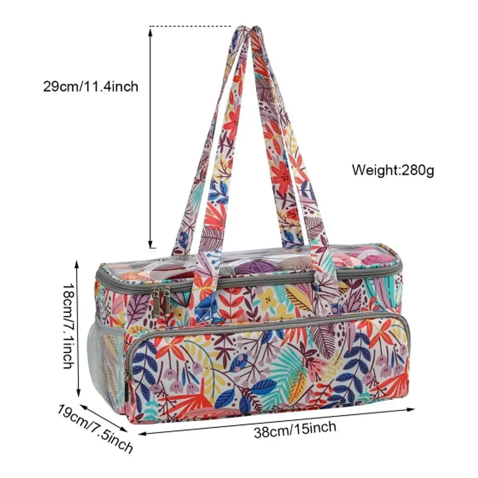 Bolso Porta Tejido  2