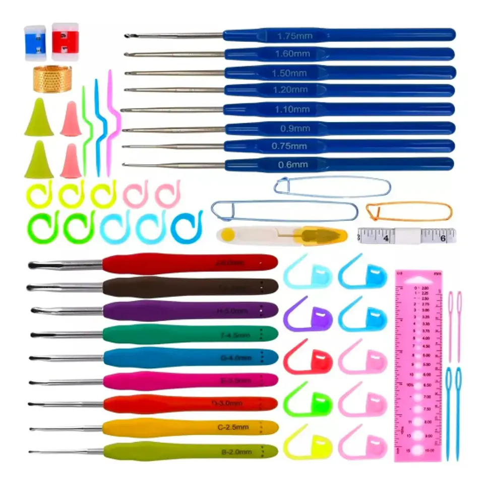 Set Crochet + Estuche  4