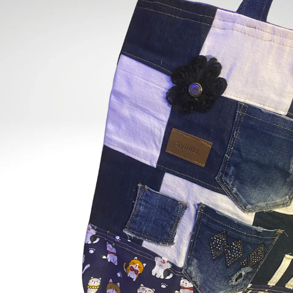 Bolso Tote Bag Jeans 3