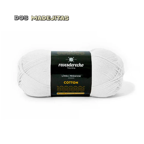 Cotton Blanco Reves Derecho 100 grs