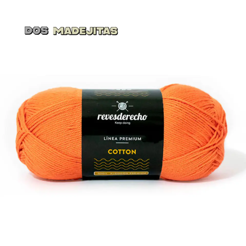 Cotton Naranjo Reves Derecho 100 grs 1