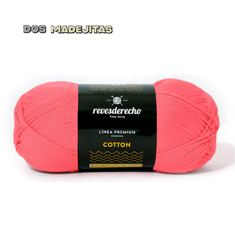 Cotton Coral Reves Derecho 100 grs 
