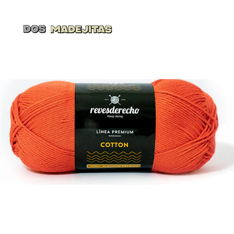 Cotton Terracota Reves Derecho 100 grs