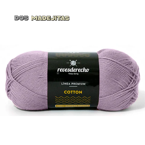 Cotton Malva Reves Derecho 100 grs 