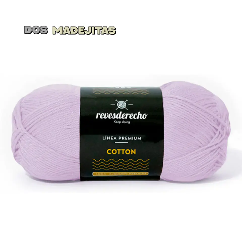 Cotton Lila Claro Reves Derecho 100 grs  1