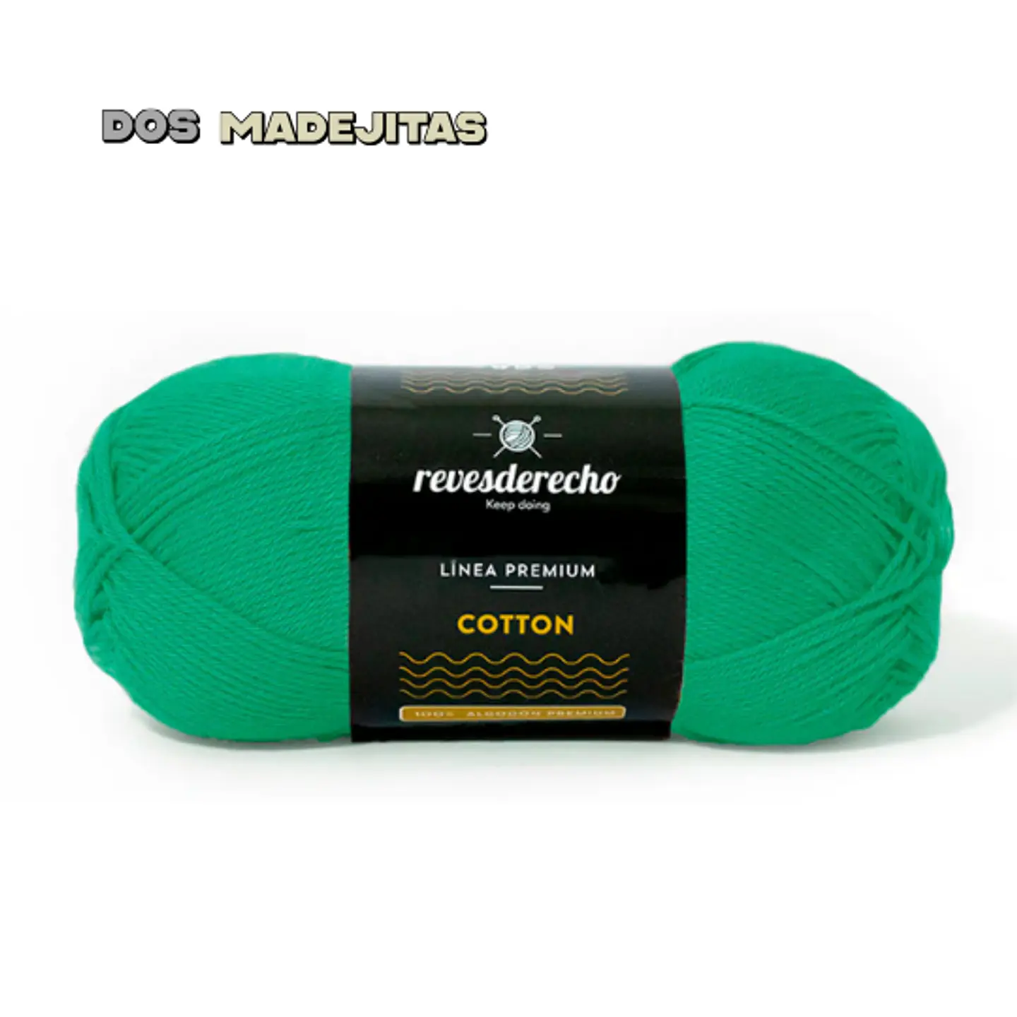 Cotton Verde Bosque Reves Derecho 100 grs  1
