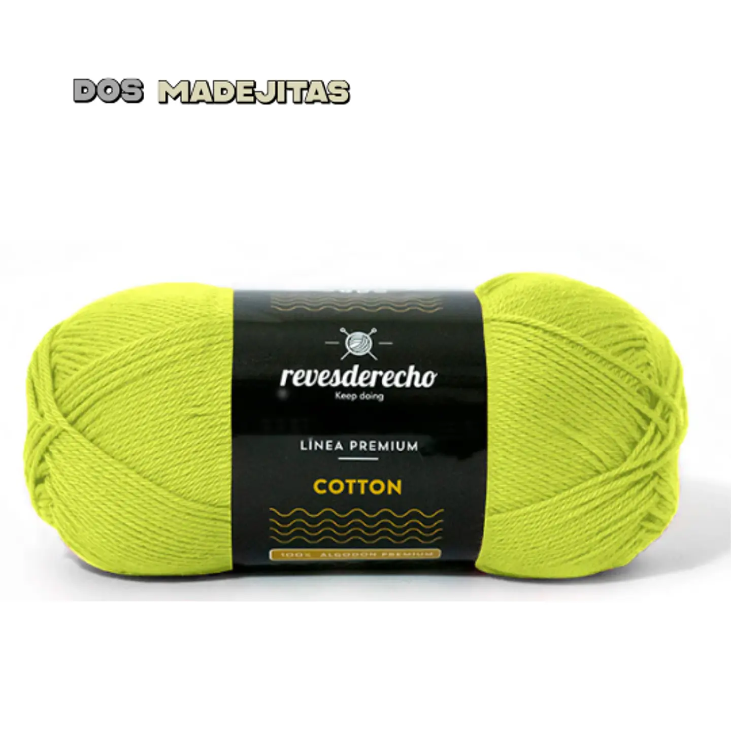 Cotton Pistacho Claro Reves Derecho 100 grs  1
