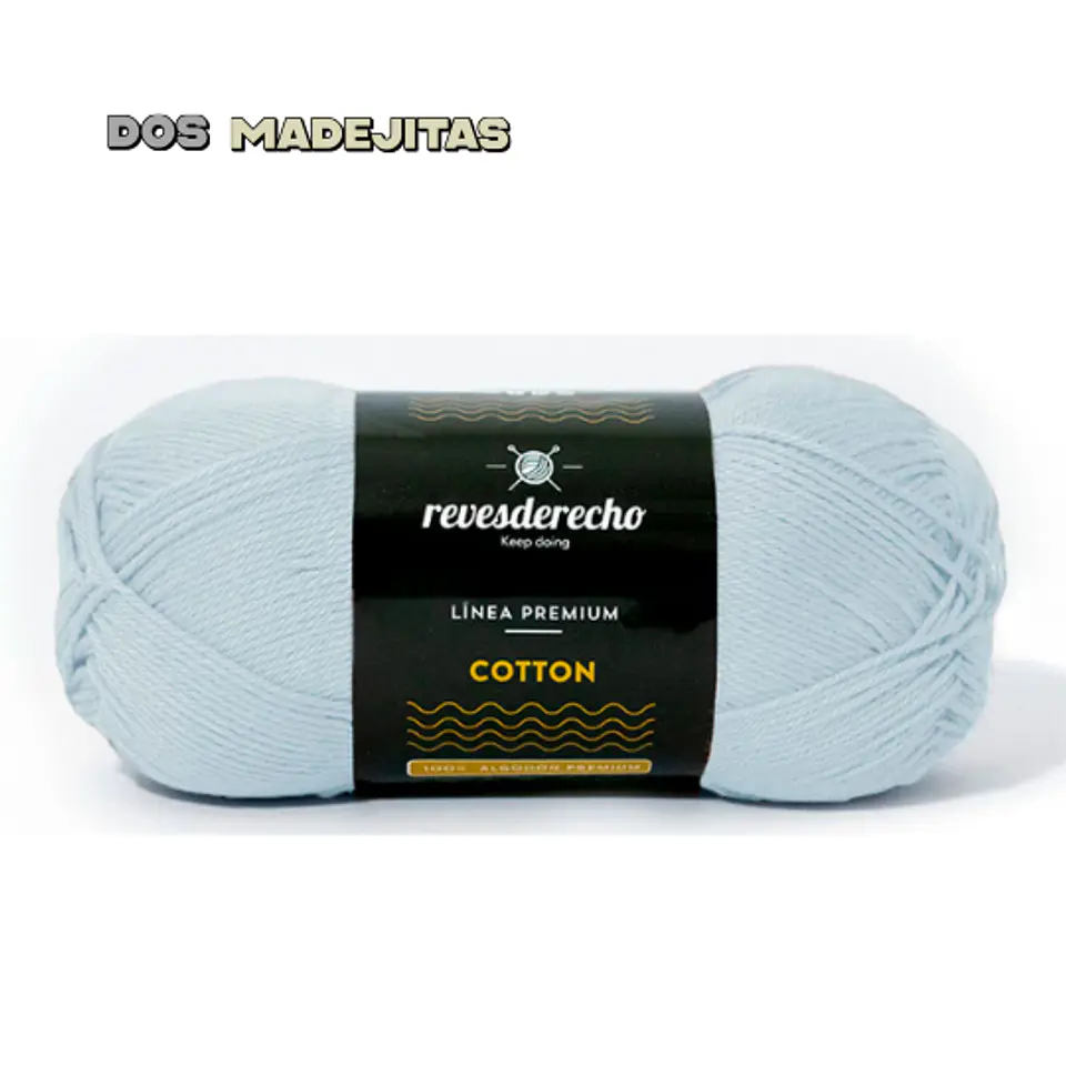 Cotton Celeste Reves Derecho 100 grs  1