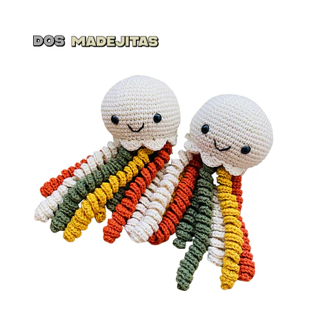 Par de Pulpos de Apego para Bebes 