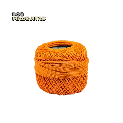 Hilo Perle Naranjo 10grs