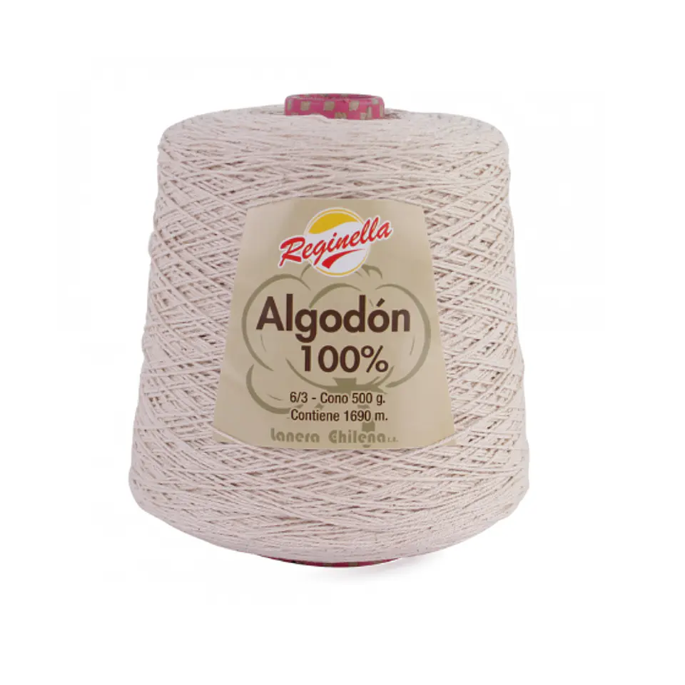 Cono Algodón 100% Crudo 500Grs 1
