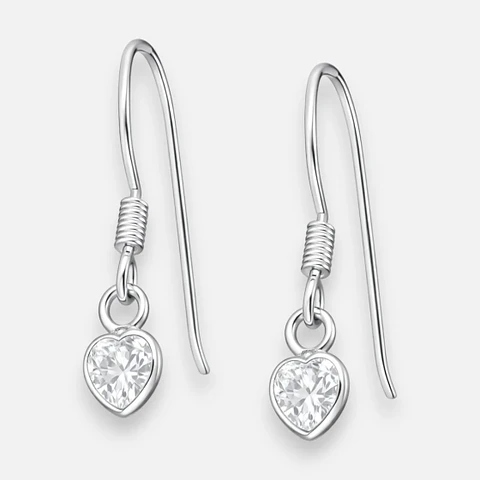 Aro Corazón Circón 4 mm