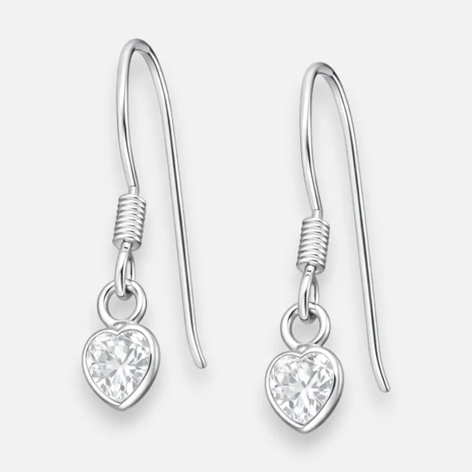 Aro Corazón Circón 4 mm 1