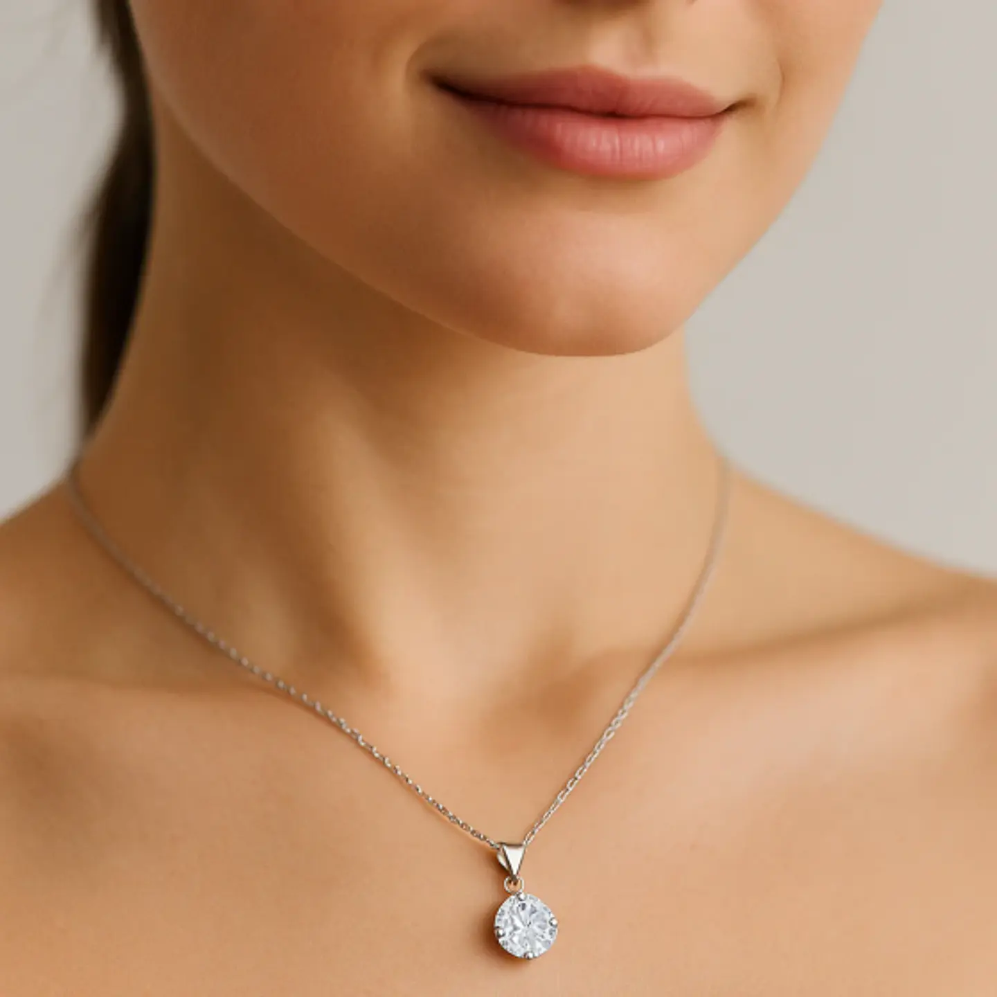 Colgante Circón 8 mm 2