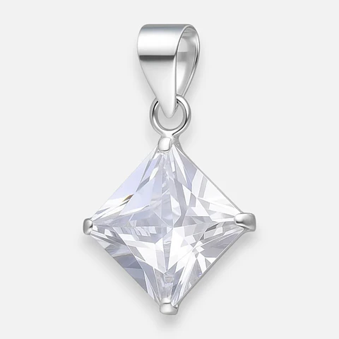 Colgante Circón 6x6 mm