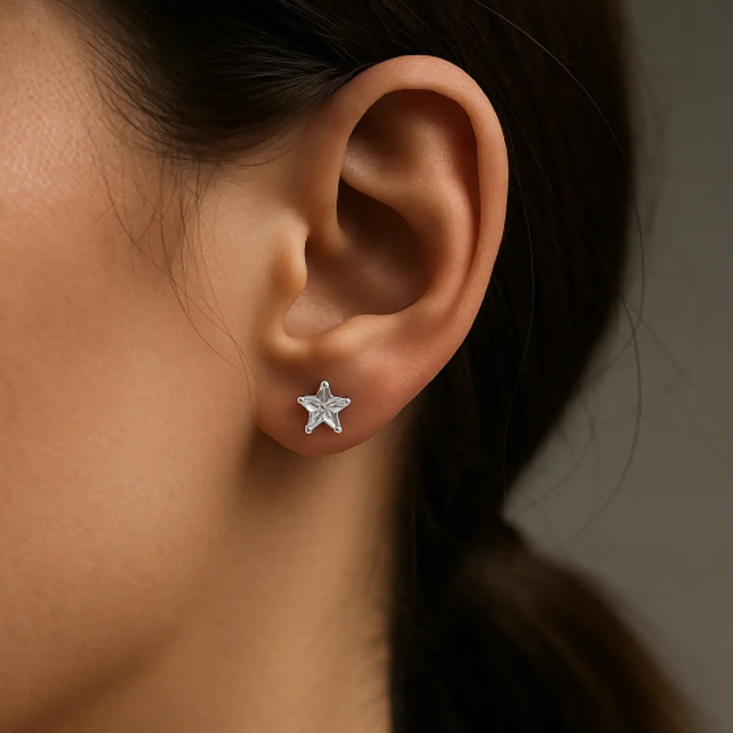 Aro Circón Estrella 5x5 mm 2