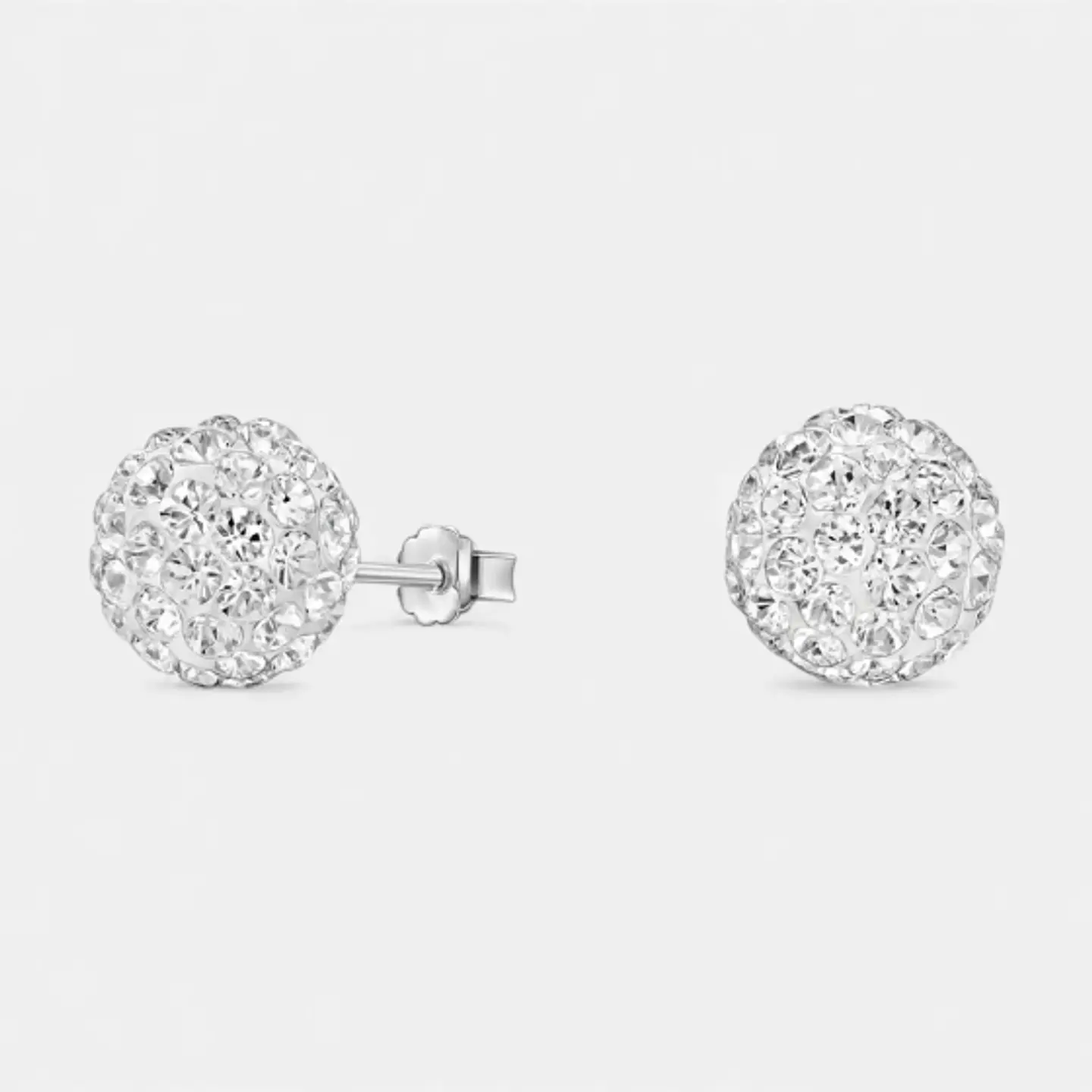 Aro Esfera Strass 10 mm 1